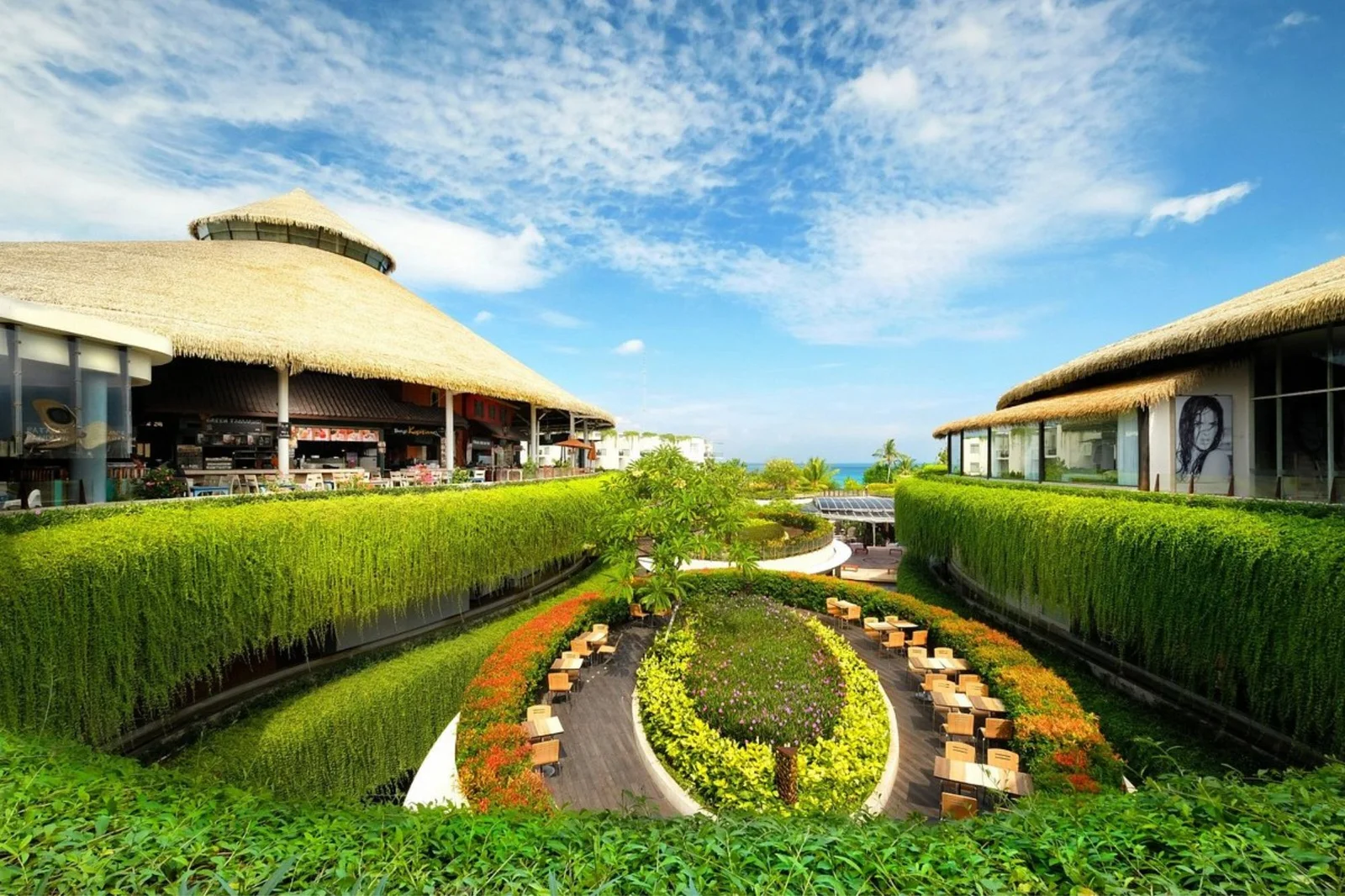 Beachwalk Shopping Center open-air mall