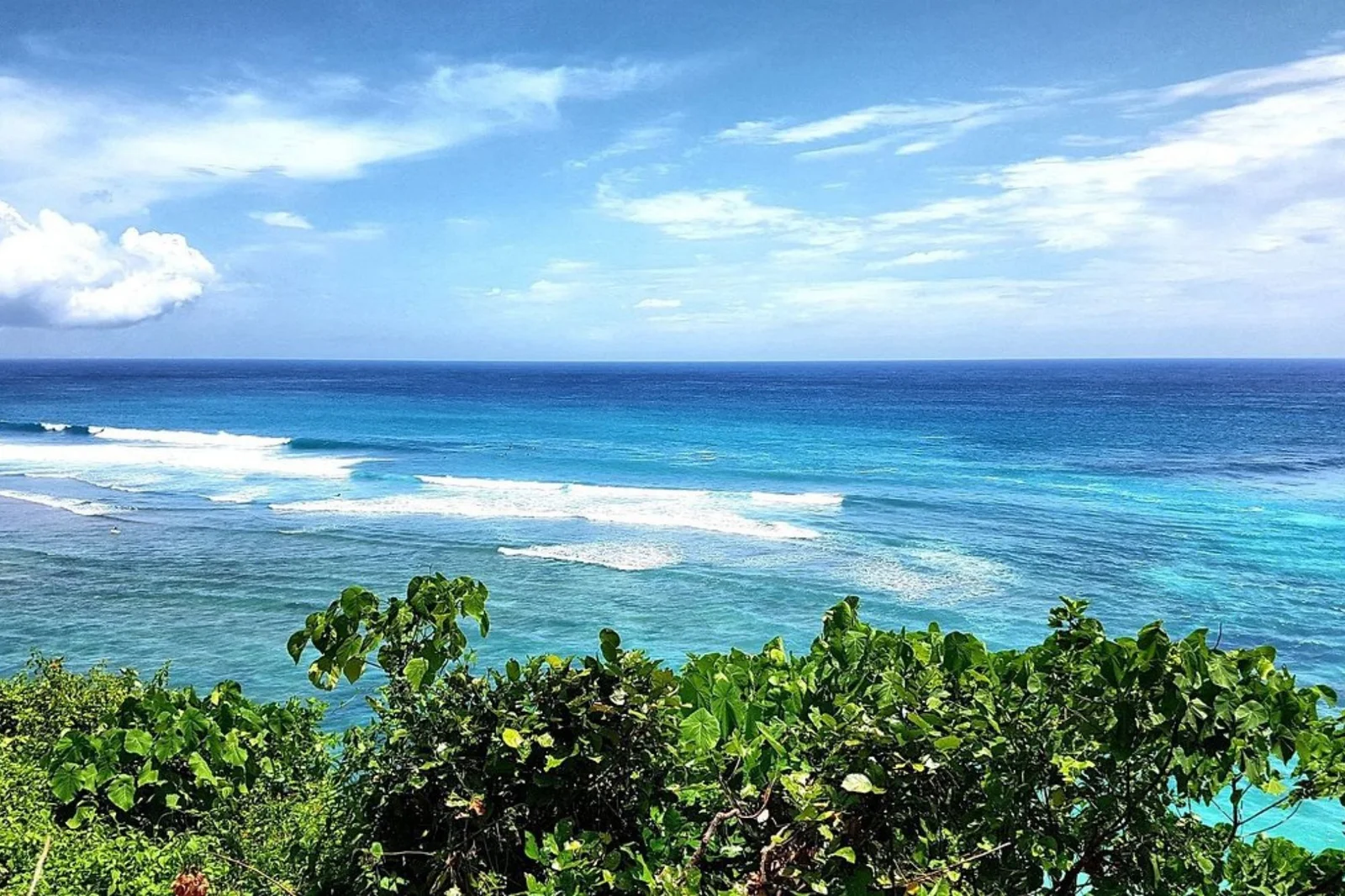 Pandawa Beach cliffs and white sand